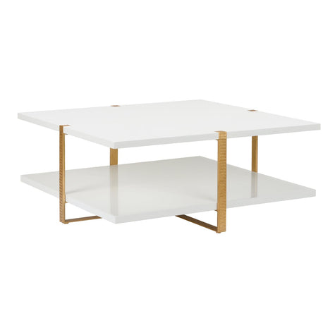 Chelsea House Ribbed Cocktail Table