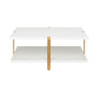 Chelsea House Ribbed Cocktail Table