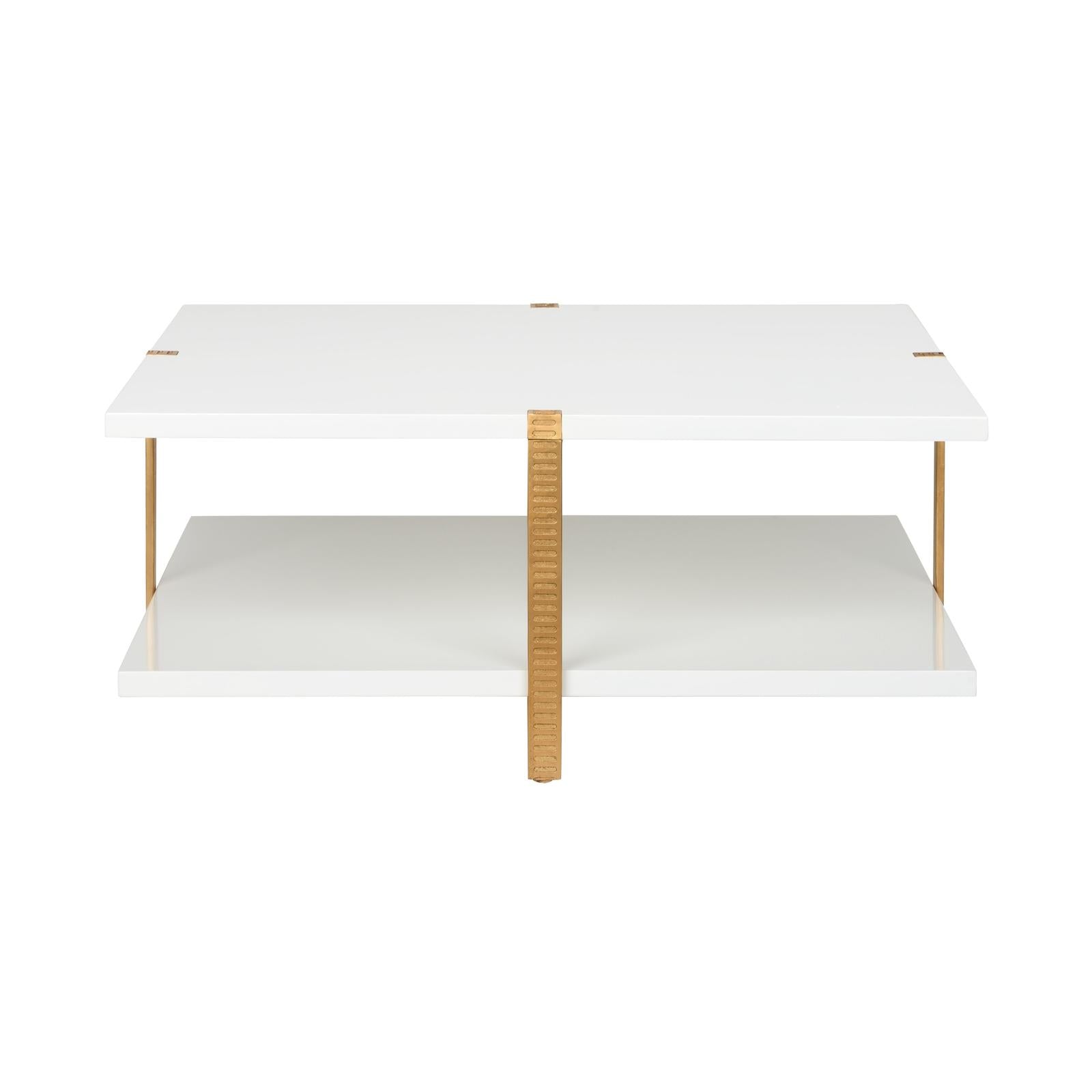 Chelsea House Ribbed Cocktail Table