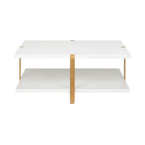 Chelsea House Ribbed Cocktail Table