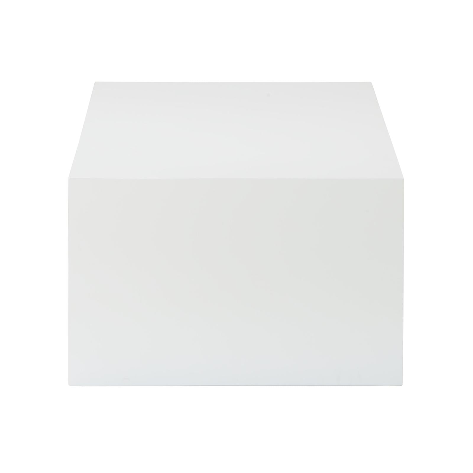 Chelsea House Equinox White Cocktail Table
