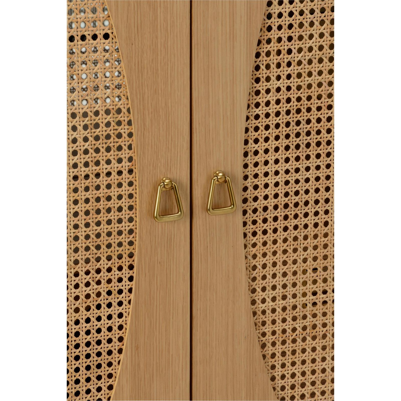 Chelsea House Petite Caned Bar Cabinet