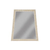 Chelsea House Whitewash Trapezoid Mirror