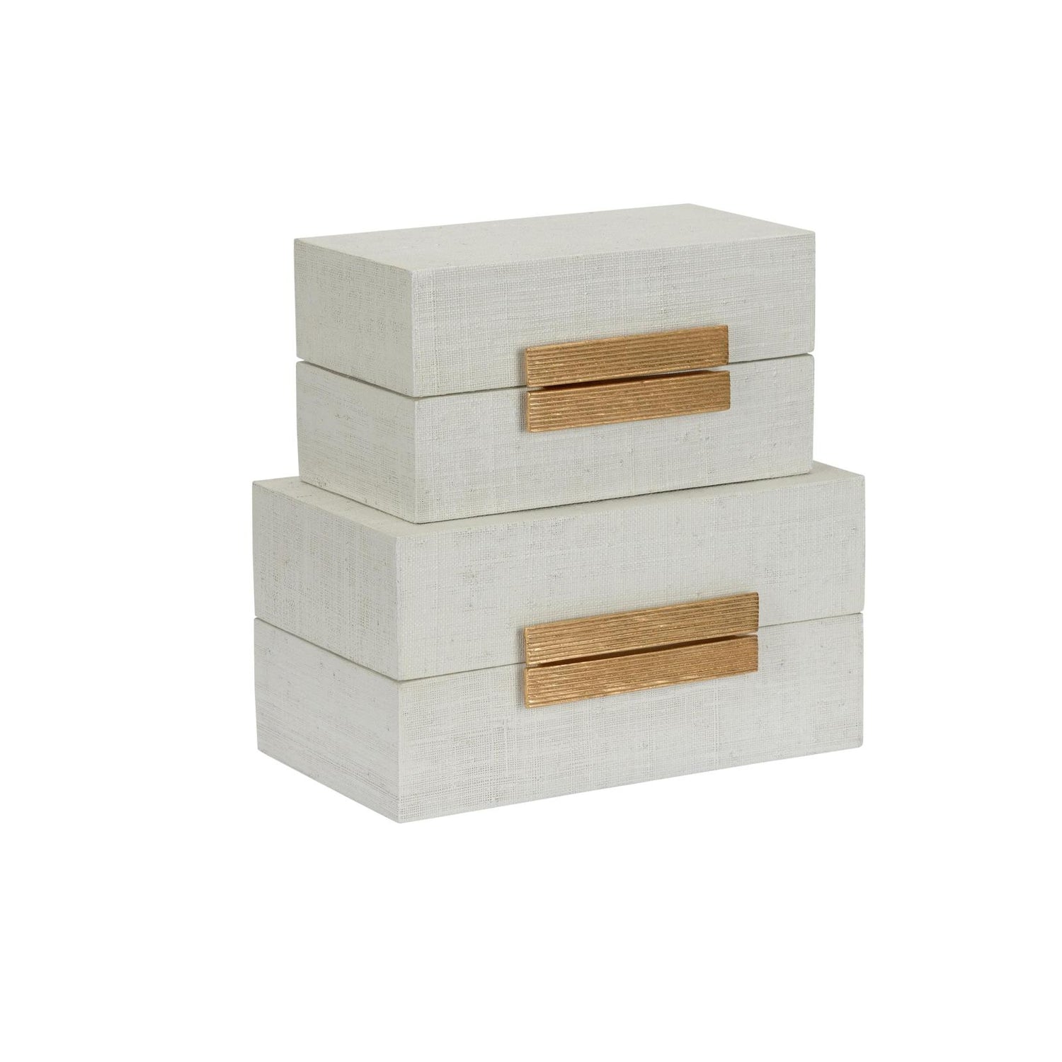 Chelsea House Raffia Boxes, Set of 2