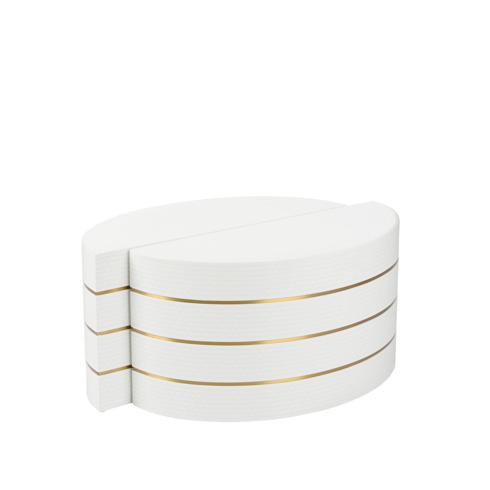 Chelsea House Mezzaluna Bunching Tables, Set of 2