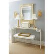 Chelsea House Alexis Glass Gold Tray