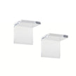 Chelsea House Regency Acrylic Bracket, Set of 2