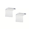 Chelsea House Regency Acrylic Bracket, Set of 2