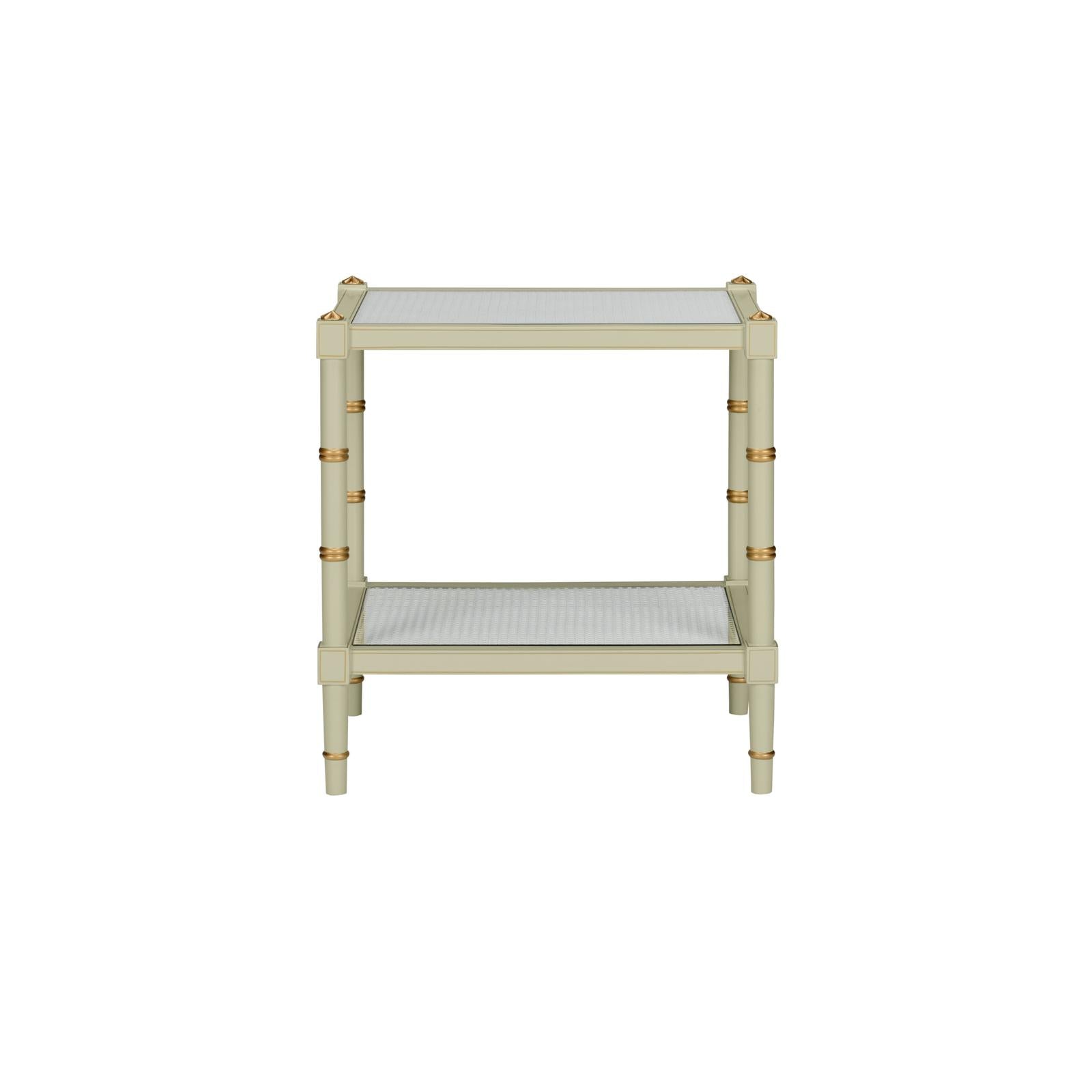 Chelsea House Conner Cane End Table