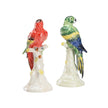 Chelsea House Large Parrots with Cherries, Set of 2