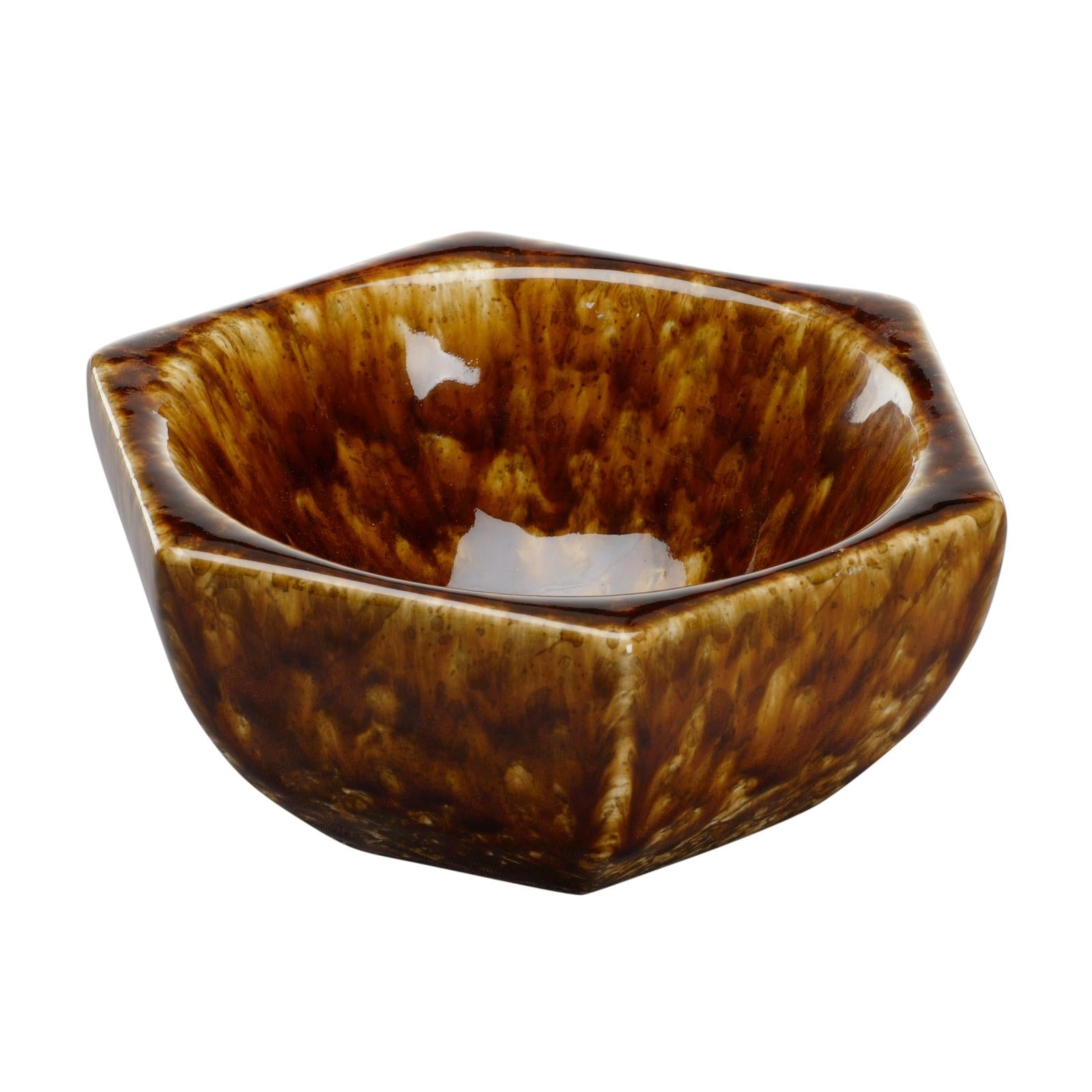 Chelsea House Tortoise Ceramic Hexagonal Bowl