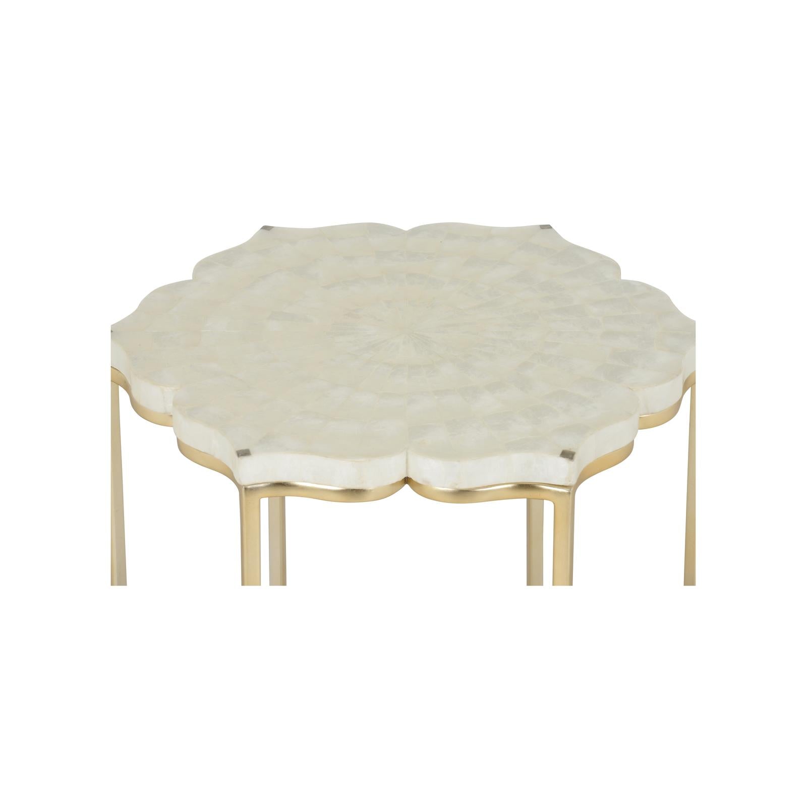 Chelsea House Lotus Flower Side Table