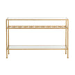 Chelsea House Pacific Coast Gold Console Table