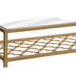 Chelsea House Pacific Coast Gold Console Table