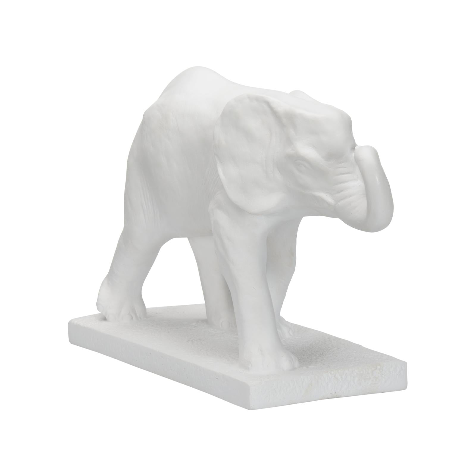 Chelsea House White Elephant Sculpture
