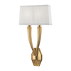 Hudson Valley Lighting Erie 2 Light 11.25 inch Aged Brass Wall Sconce Wall Light