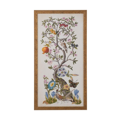 Chelsea House Chinoiserie Natura Panel Frame