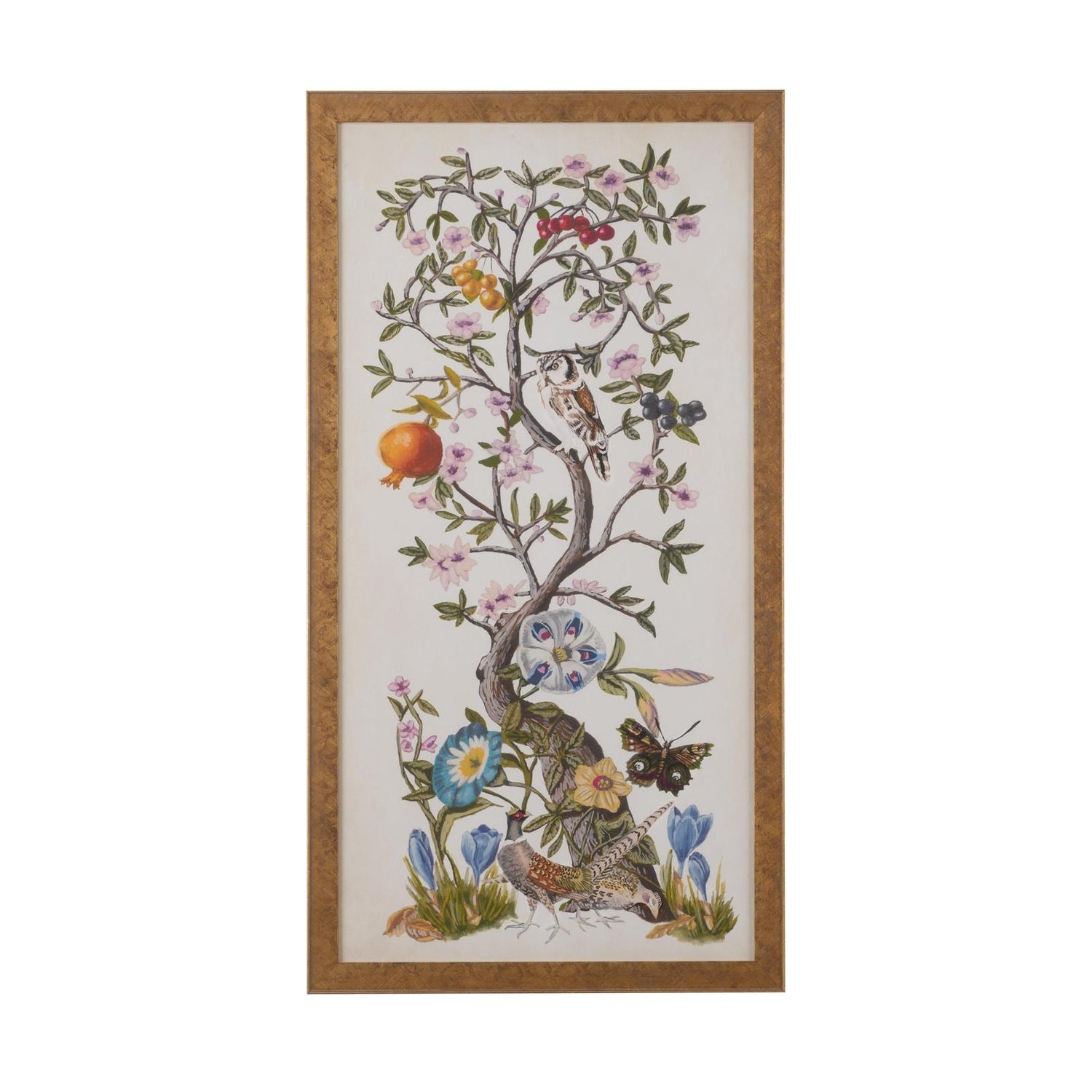 Chelsea House Chinoiserie Natura Panel Frame