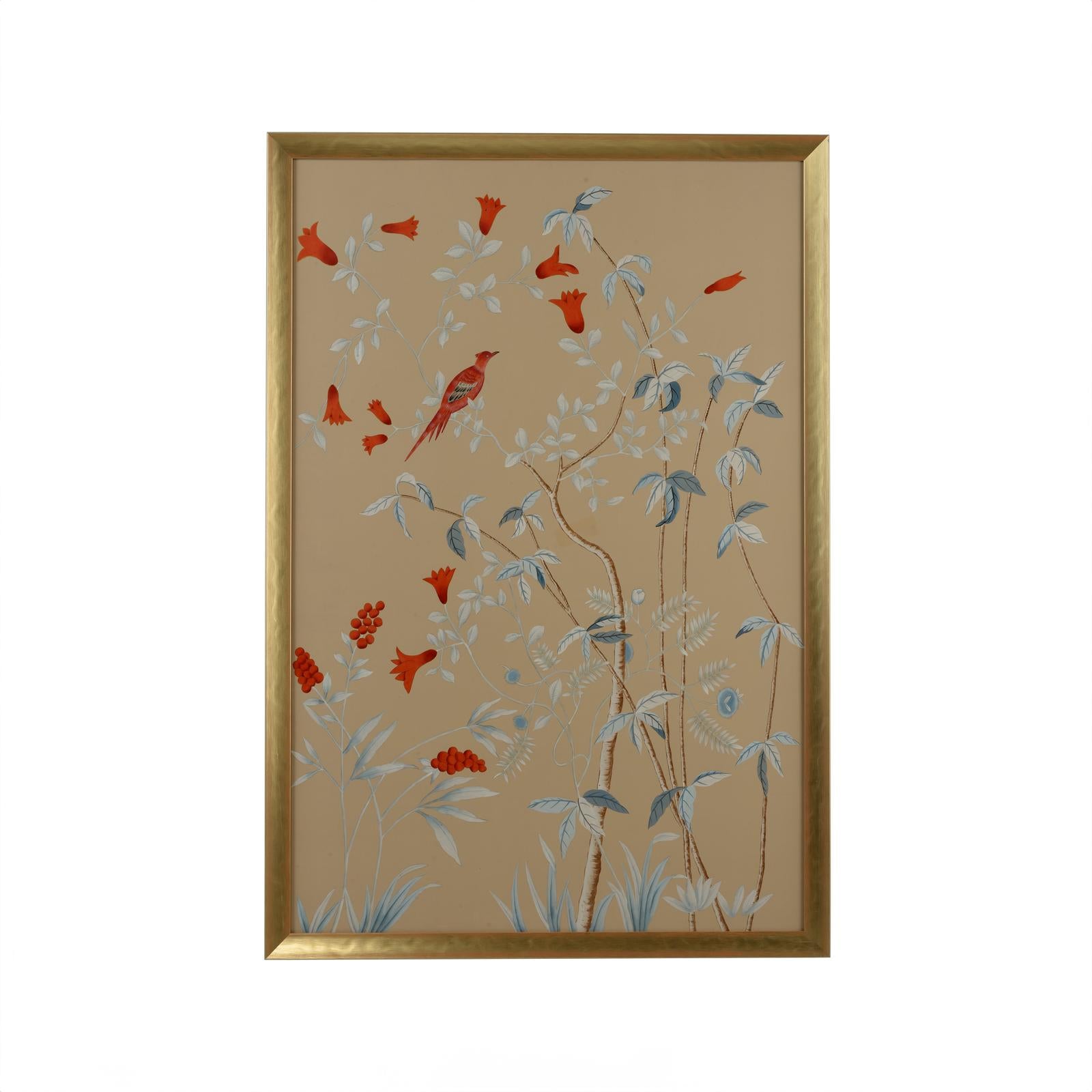 Chelsea House Buckhead Panel In Red