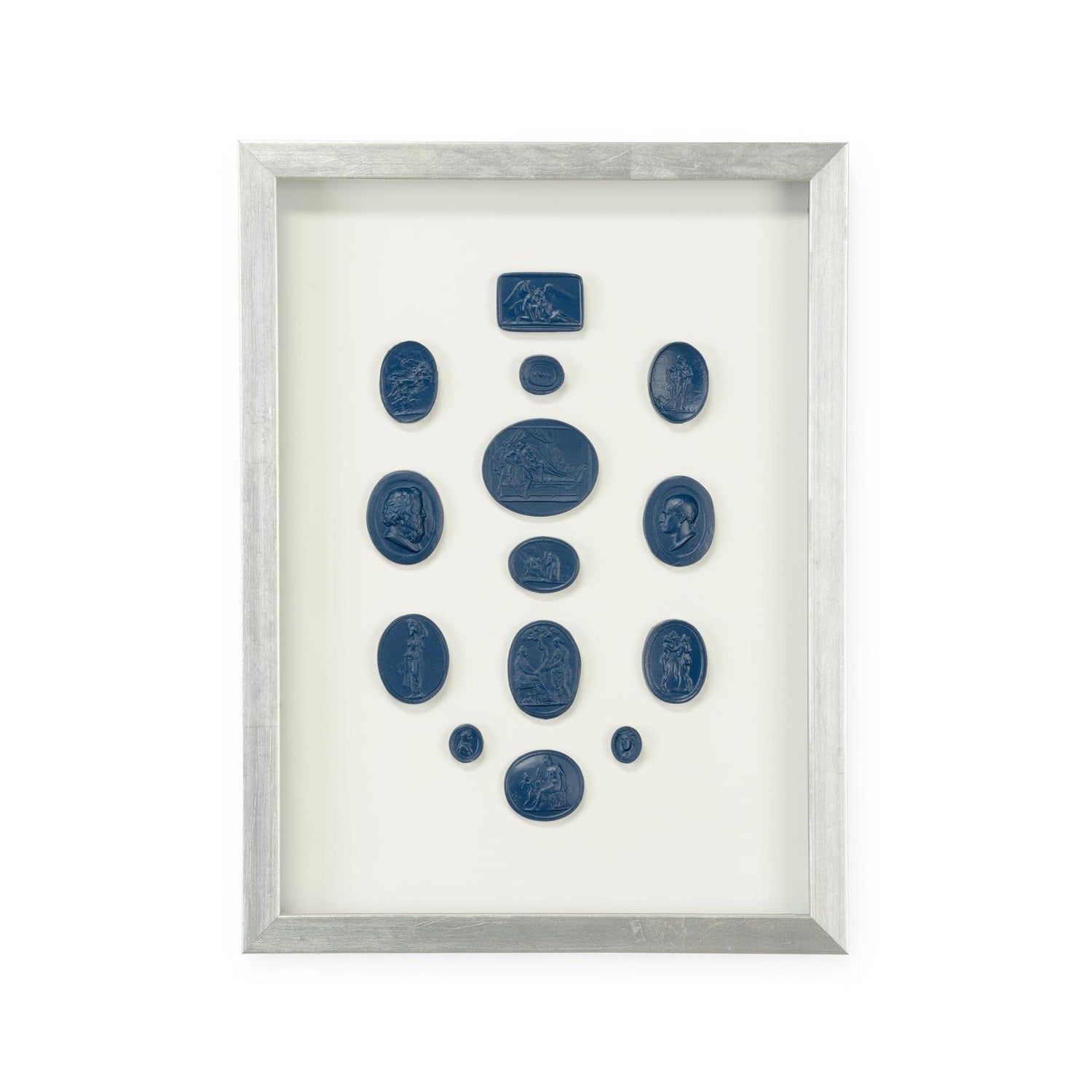 Chelsea House Intaglios In Blue Frame