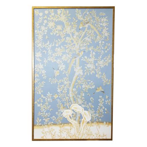 Chelsea House Blue and Gold Phila Panel Frame
