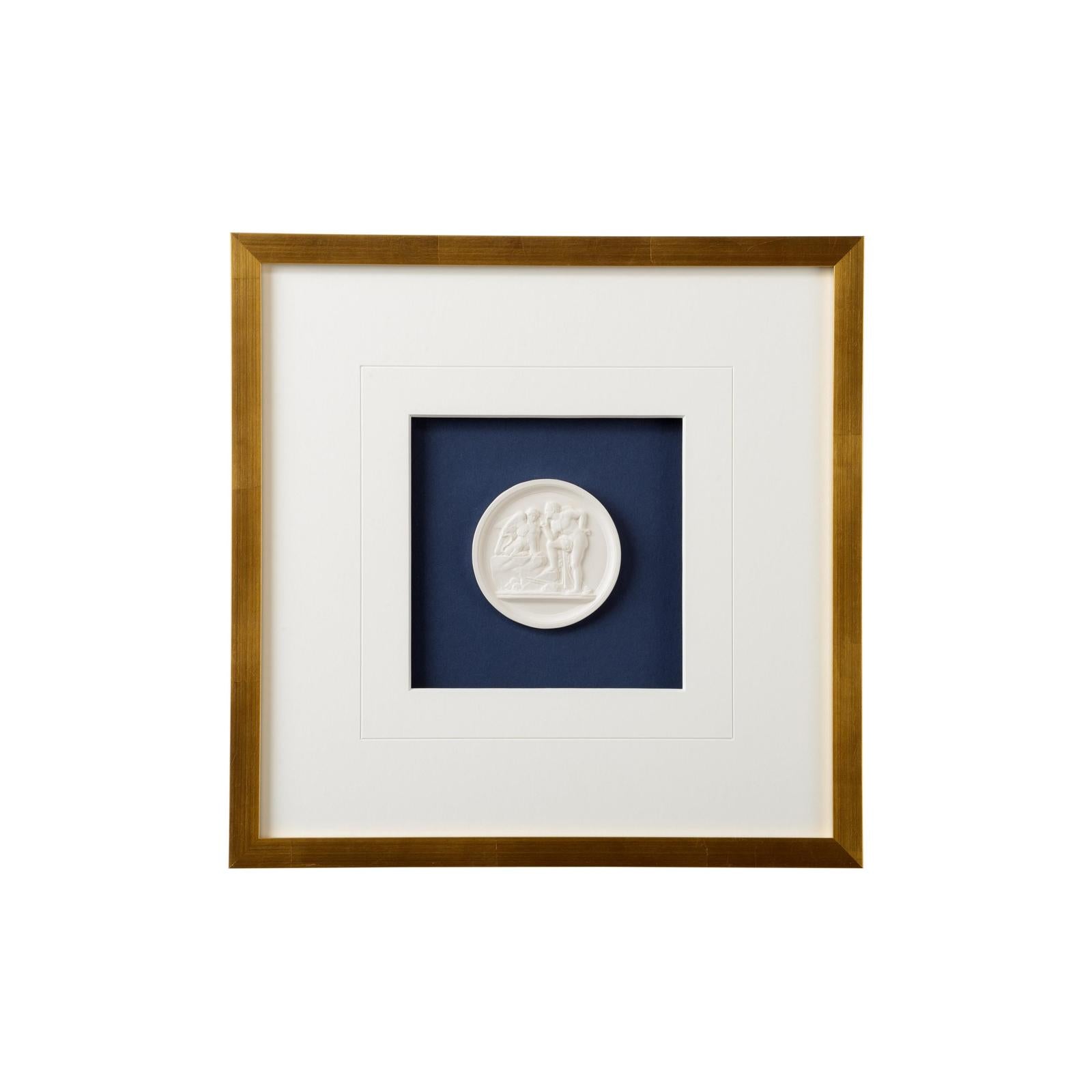 Chelsea House Intaglios On Navy Frame