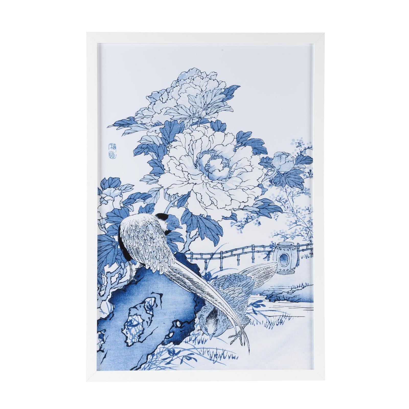 Chelsea House Blue And White Asian Garden