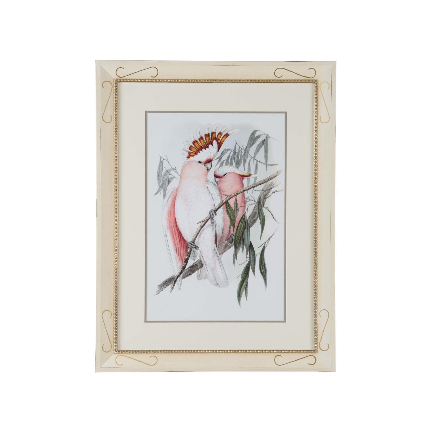 Chelsea House Pastel Parrots Frame