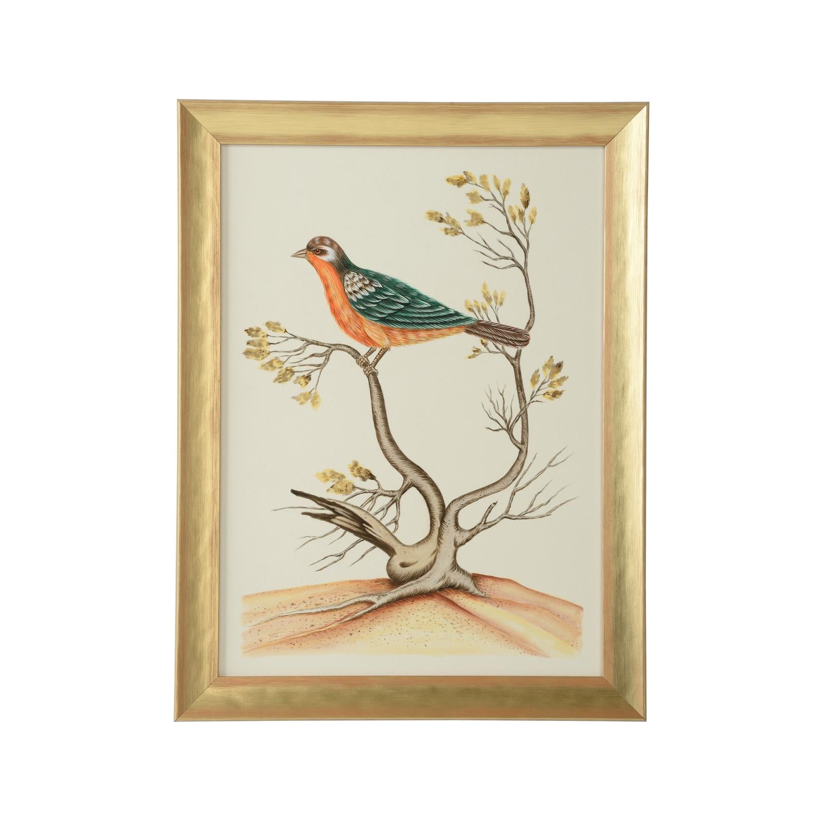 Chelsea House Watercolor Birds Frame