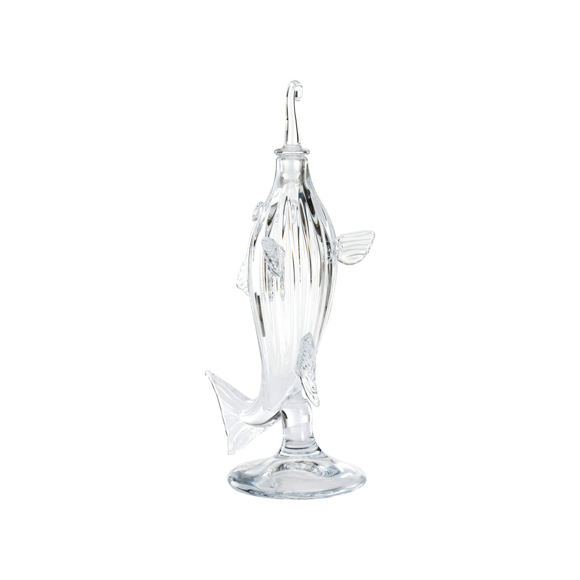 Chelsea House Hand Blown Fish Decanter