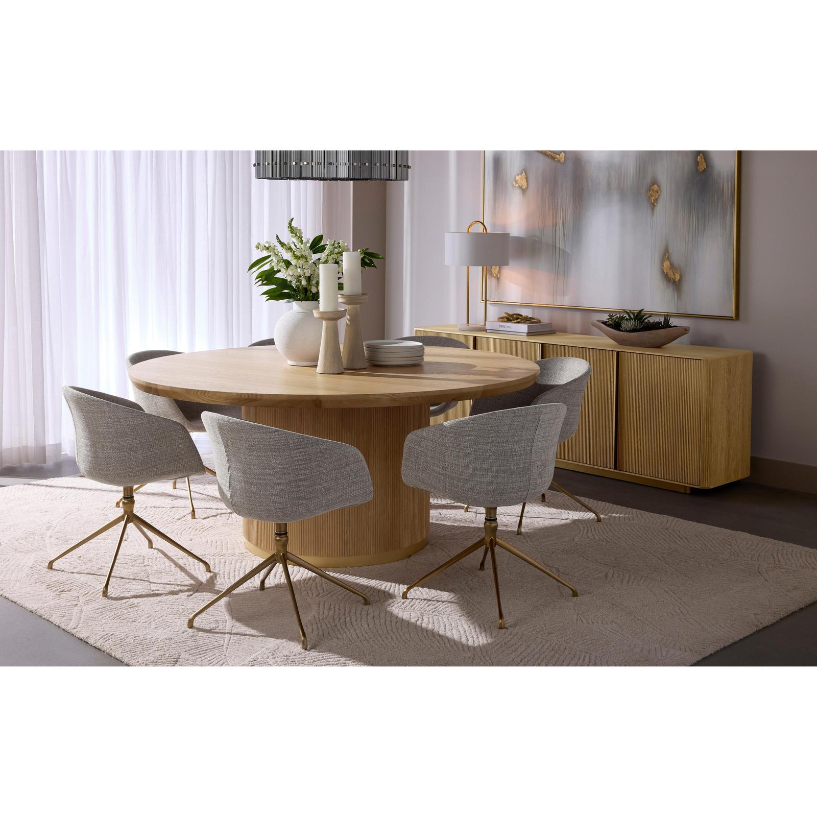 Sunpan Calathea Oatmeal Hand Tufted Rug