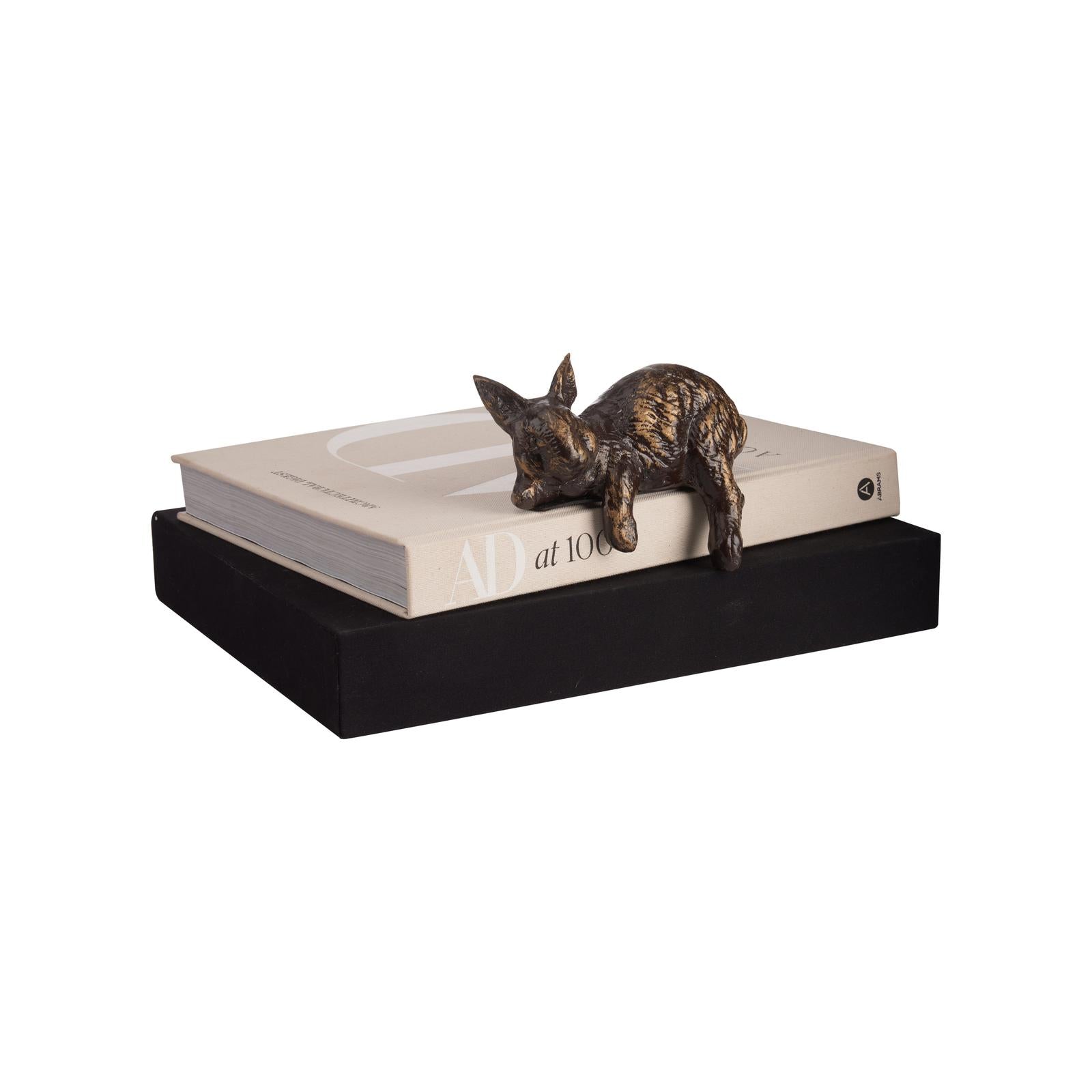 Wildwood Restin' Rabbit Decorative Sculpture