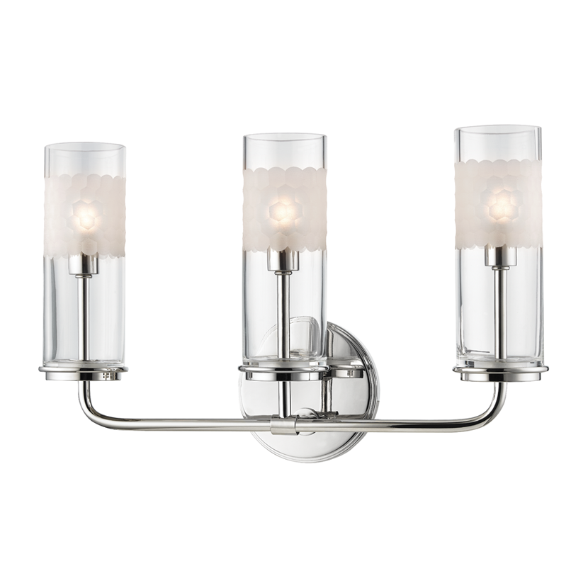 Hudson Valley Lighting Wentworth 3 Light 16.25 inch Bath and Vanity Wall Light