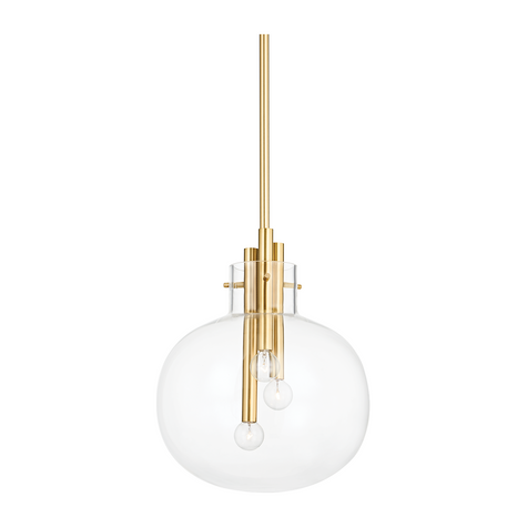 Hudson Valley Lighting Hempstead 3 Light 13.75 inch Pendant Ceiling Light