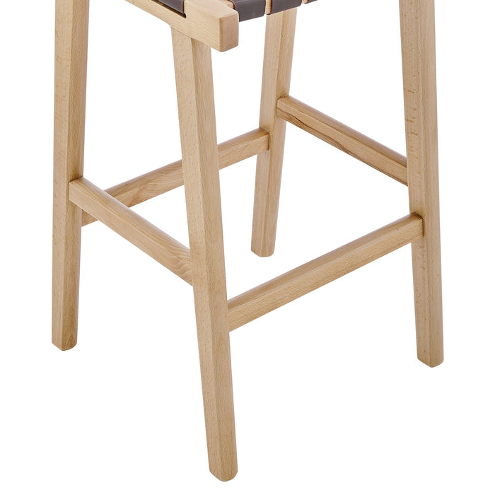 Euro Style Evangeline Counter Stool without Backrest