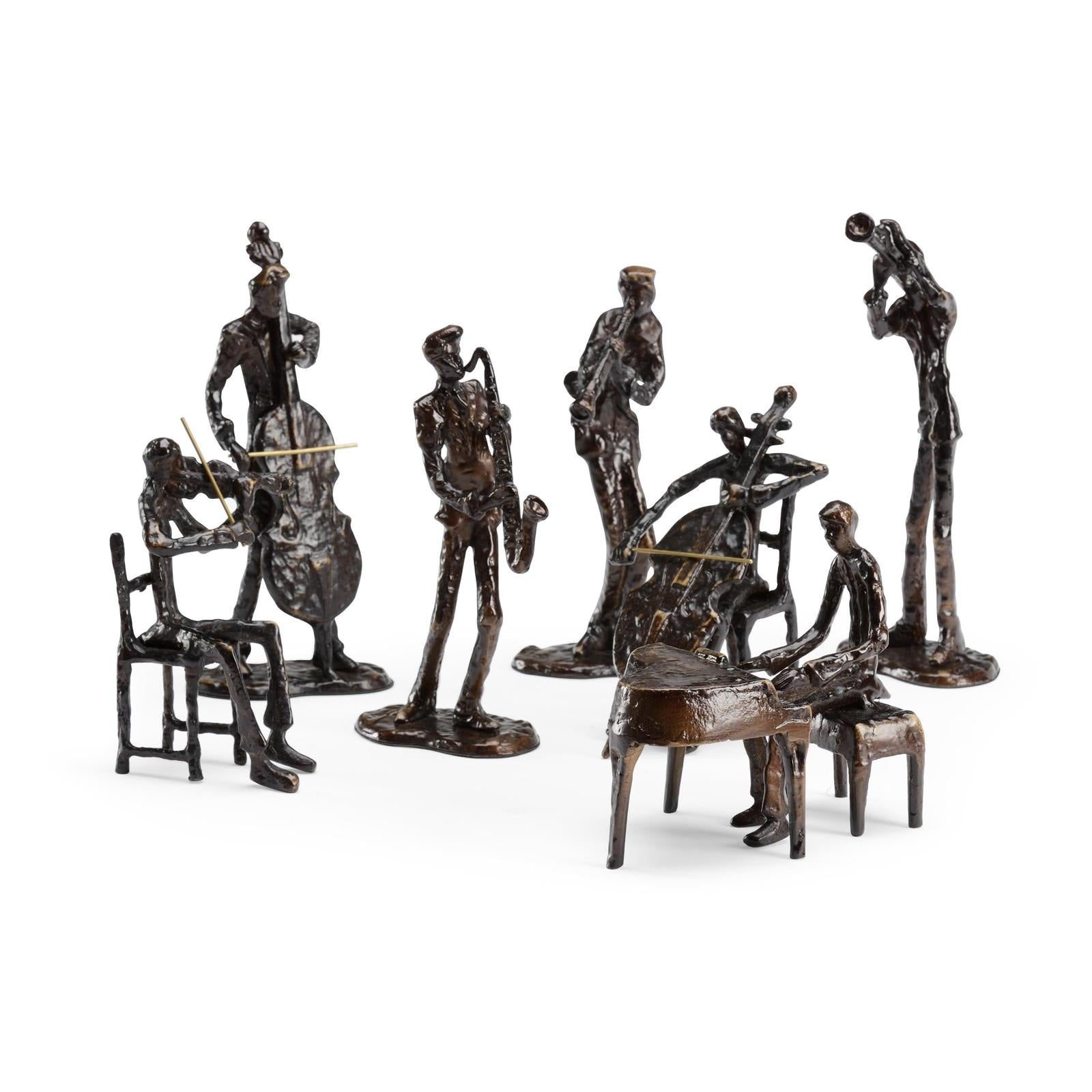 Wildwood Bronze Orchestra Decorative Sculpture