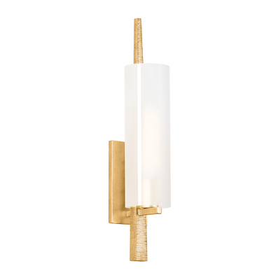 Hudson Valley Lighting Vineland 1 Light 4.25 inch Vintage Gold Leaf Wall Sconce Wall Light