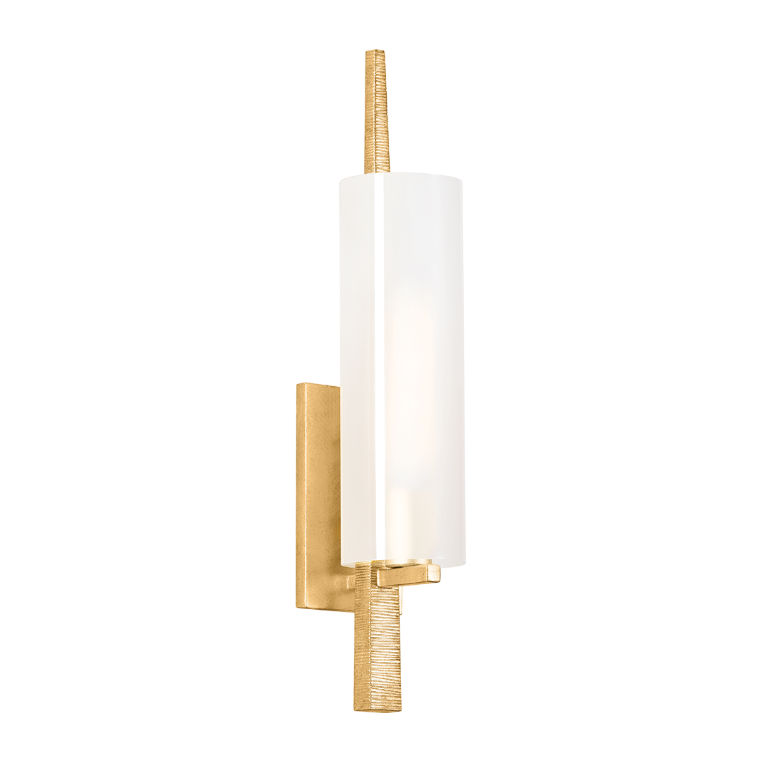 Hudson Valley Lighting Vineland 1 Light 4.25 inch Vintage Gold Leaf Wall Sconce Wall Light