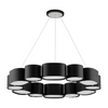Corbett Opal 12 Light Soft Black With Stainless Steel Chandelier Ceiling Light Clearance