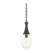 Hudson Valley Lighting Southold 1 Light 5.5 inch Black Brass Pendant Ceiling Light Clearance