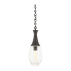 Hudson Valley Lighting Southold 1 Light 5.5 inch Black Brass Pendant Ceiling Light Clearance