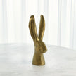 Global Views Reactive Matte Gold Rabbit