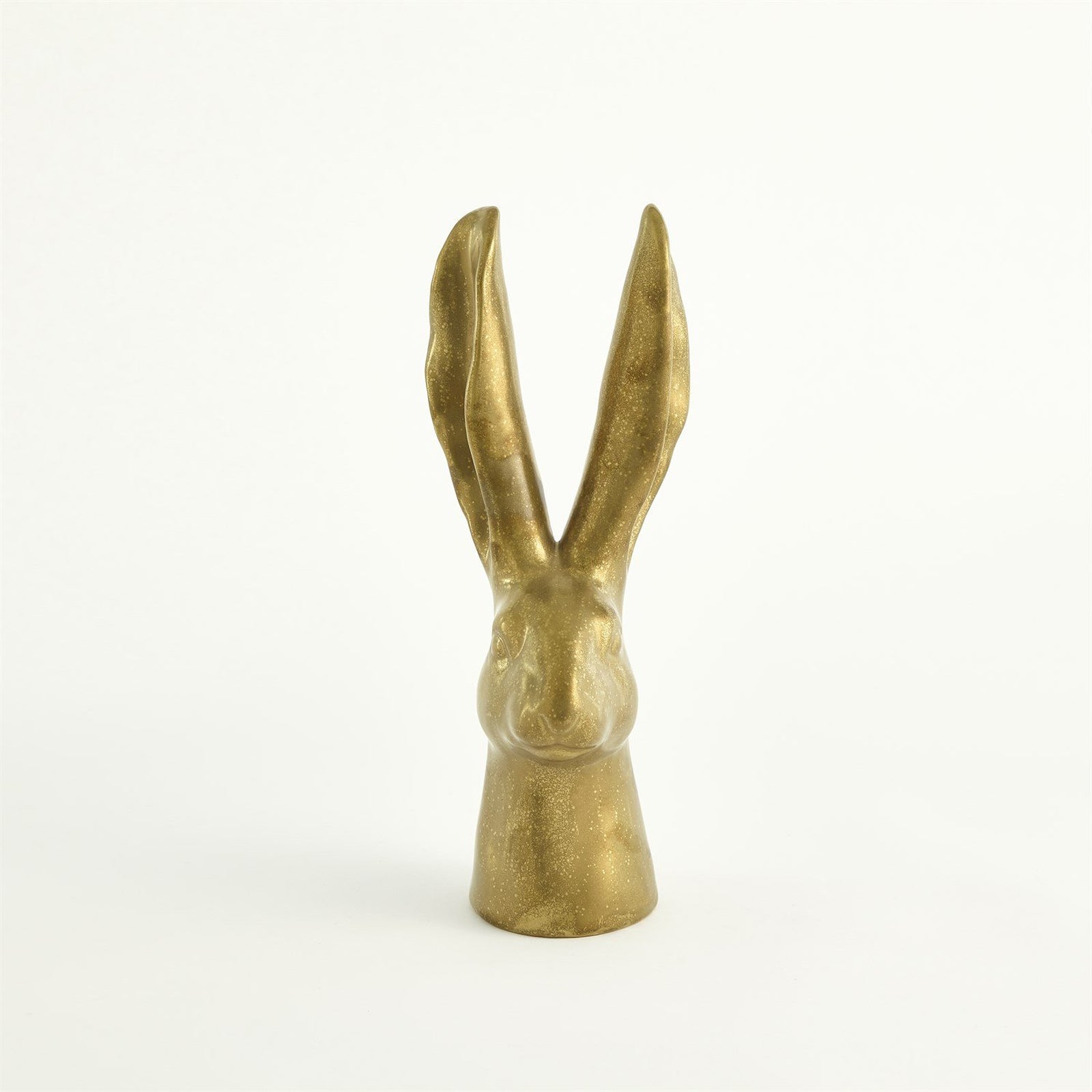 Global Views Reactive Matte Gold Rabbit