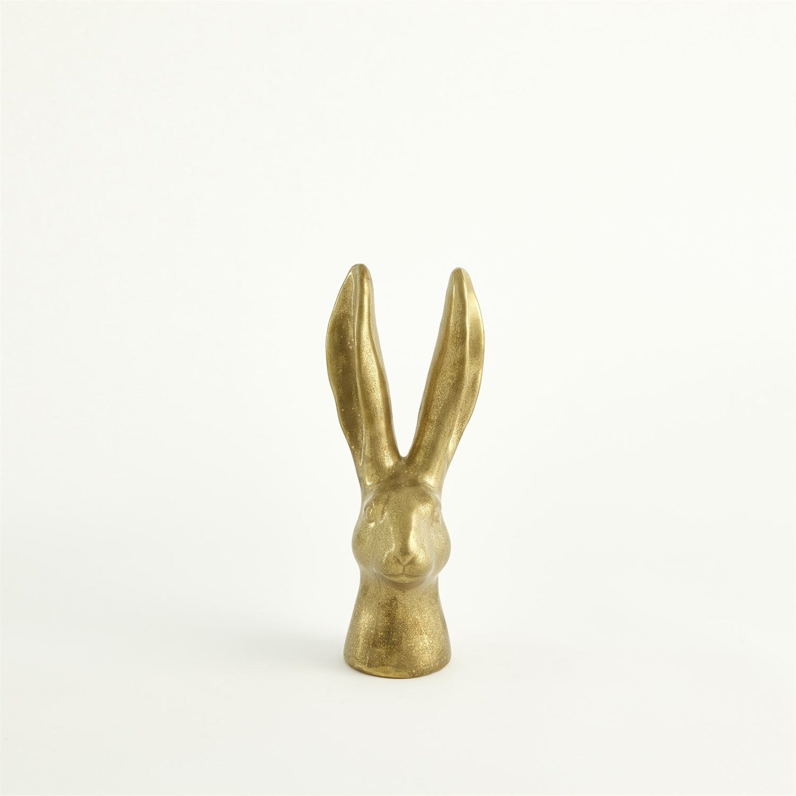 Global Views Reactive Matte Gold Rabbit