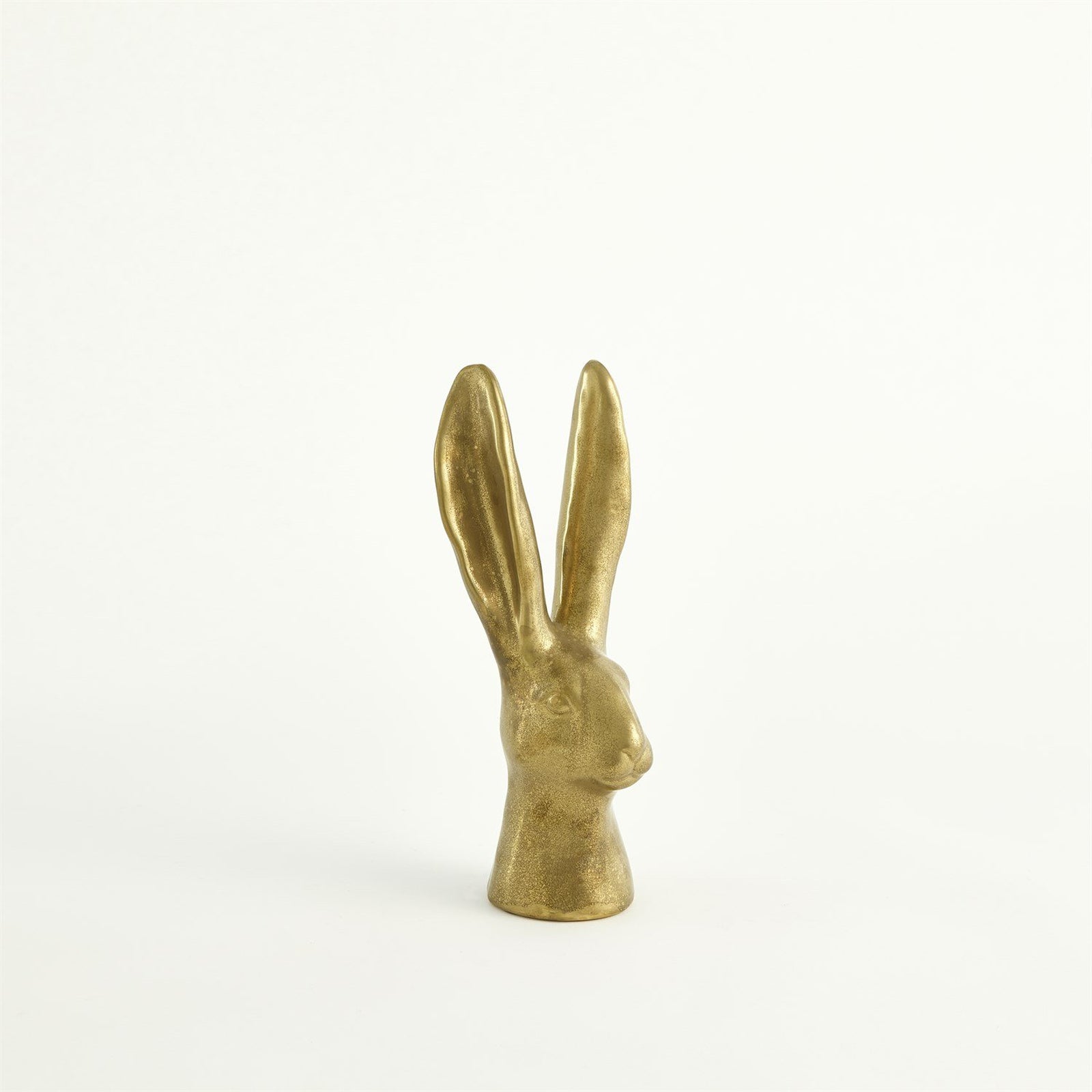 Global Views Reactive Matte Gold Rabbit