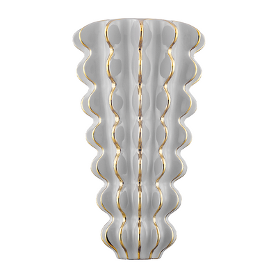 Corbett Esperanza 2 Light Ceramic Gloss Gray Wall Sconce Wall Light Clearance