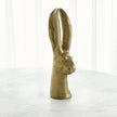 Global Views Reactive Matte Gold Rabbit