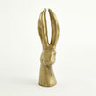 Global Views Reactive Matte Gold Rabbit