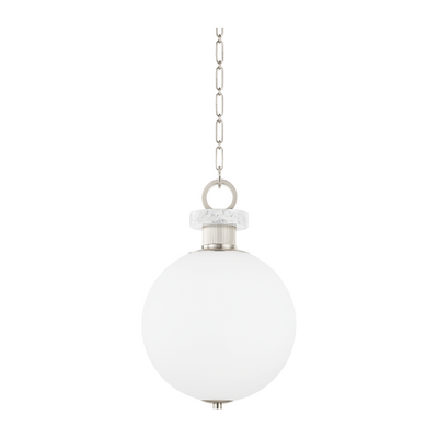 Corbett Haru 1 Light Burnished Nickel Pendant Ceiling Light Clearance