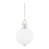 Corbett Haru 1 Light Burnished Nickel Pendant Ceiling Light Clearance